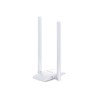 Adaptador Inalámbrico USB Mercusys, 300 Mbps, 2.4 GHz, 2 Antenas Externas