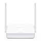 Router Mercusys, Inalámbrico, 300 Mbit/s, RJ45, 2.4 GHz, con 2 Antenas Externas de 5dBi