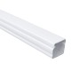 Canaleta de PVC, Auto Extinguible, Color Blanco 20x20x2000mm