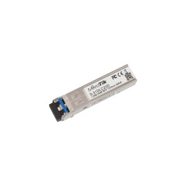 Transceptor MiniGbic MikroTik, SFP 1.25G LC Duplex, para Fibra Mono Modo 20 KM