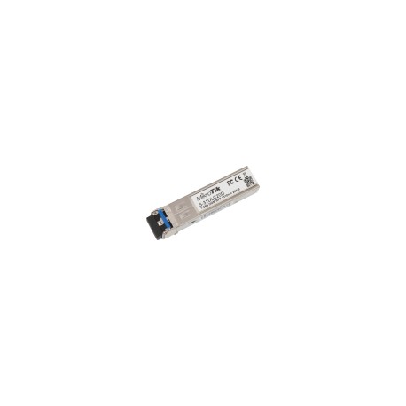 Transceptor MiniGbic MikroTik, SFP 1.25G LC Duplex, para Fibra Mono Modo 20 KM
