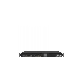 RouterBoard MikroTik, CPU 2 Núcleos, 10 Puertos Gigabit Ethernet, 1 Puerto SFP, 1 GB Memoria, Licencia Nivel 5, Montaje Rack
