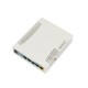 Ruteador Inalámbrico MikroTik, 2.4 Ghz, 5 Fast Gabinete de Plástico Ideal para Casa u Oficina