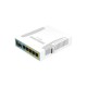 Router MikroTik, 5 Puertos Gigabit Ethernet hEX PoE,Poe 802.3At, 1 Puerto USB