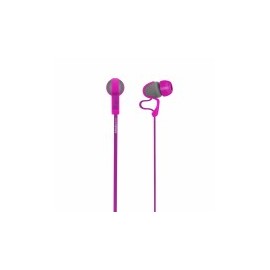 Audífonos Intrauriculares Mobifree, con Micrófono Urban Kaos, Alámbrico, 1.2 Metros, 3.5 mm, Color Rosa