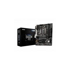 Tarjeta Madre MSI, Micro ATX, S-1200, Intel B460, HDMI, 64GB, DDR4, para Intel