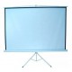 Pantalla de Proyección Multimedia Screens, 70", Tripié Portátil, Color Negro/Blanco