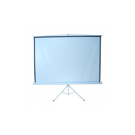 Pantalla de Proyección Multimedia Screens, 136'', Tripié Portátil, Color Negro/Blanco