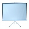 Pantalla de Proyección Multimedia Screens, 136'', Tripié Portátil, Color Negro/Blanco