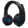 Diadema Gamer Naceb Technology, Color Negro y Azul