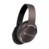 Diadema Naceb Technology, Inalámbrico, Bluetooth, 3.5 mm, Color Negro y Marrón