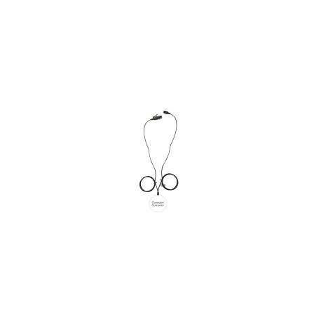 Kit de Vigilancia LOC OTTO, de 2 Cables para KENWOOD NX-200, 300, 410, TK-480, 2180, 3180