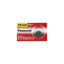 Batería de Litio Tipo Moneda Panasonic, 3V, 35mAh
