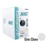 Bobina de Cable UTP Panduit, de 305 Metros, de Cobre, Color Gris Claro, Cat6 24 AWG, NetKey, 1000 Mbps, Riser CMR, de 4 Pares