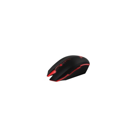Mouse Gamer Óptico Patriot, Viper V530, Alámbrico, USB tipo A, 4000DPI, Color Negro Rojo