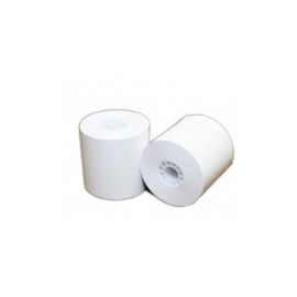 Rollo de Papel Térmico PCM, 80 x 80mm, Color Blanco, 50 Piezas
