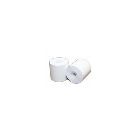 Rollo de Papel Térmico PCM, 80 x 80mm, Color Blanco, 50 Piezas