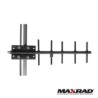 Antena PCTEL, Base, Direccional, Rango de Frecuencia 890, 960 MHz yagi 5 Elementos
