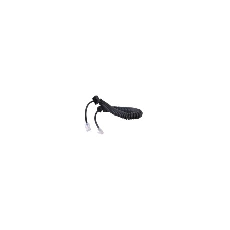 Cable Phox, para Micrófono de Radio Móvil Kenwood de 8 Pines, RJ-45, Color Negro