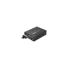 Convertidor de Medios 1000 Mbps Utp Planet, Fibra óptica Mono-Modo , Conector SC