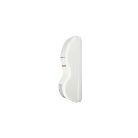 Sensor Pir y Microonda para detección de Intrusos Politec, Uso Interior y Exterior, Función Antimascotas 10kg, Distancia Ajusta