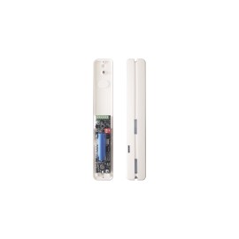 Sensor de Doble PIR Politec, para Exterior, Lente Tipo Cortina para Ventanas y Puertas de Garage, 100% Inalambrico, Cero Cables