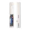 Sensor de Doble PIR Politec, para Exterior, Lente Tipo Cortina para Ventanas y Puertas de Garage, 100% Inalambrico, Cero Cables