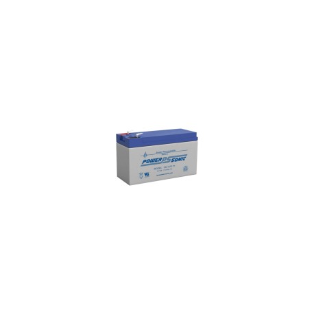 Batería de Respaldo Ul de 12V 7Ah POWER SONIC, Ideal para Sistemas de Detección de Incendio, Control de Acceso, Intrusión y Vid