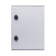 Gabinete de Poliéster Precision, Ip66, Uso en Intemperie 300x400x200mm con Placa Trasera Interior, Incluye Chapa y Llave