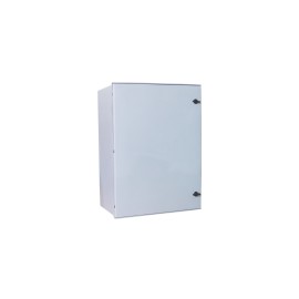 Gabinete de Poliéster Precision, IP66, uso en Intemperie, 400x500x200 mm, con Placa Trasera Interior, incluye Chapa y Llave