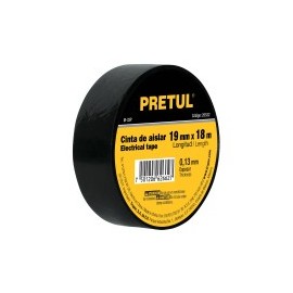 Cinta de Aislar Electrica Pretul 19mm x 18m
