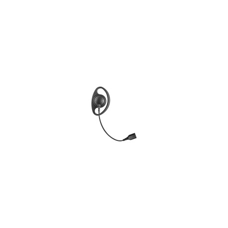 Auriculares con Aro en Forma de "D" PRYME, con Cable de Fibra Trenzada y Conector SNAP, Requiere Micrófono de Solapa de 1 o 2 H