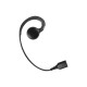 Auricular Giratorio con Gancho en Forma de "G" PRYME, con Cable de Fibra Trenzada y Conector SNAP, Requiere Micrófono de Solapa