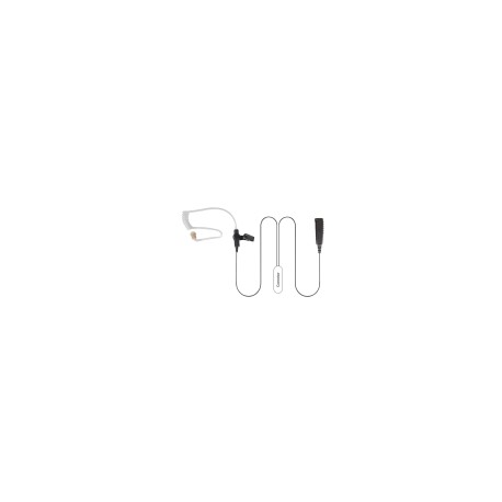 Micrófono Audífono de 2 Cables Pryme,  para KENWOOD Serie G, 3230-2102G-2202L-2212L-2170-2360-2302-2312-2000-2402- NX220- NX240