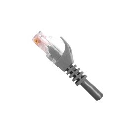 Cable Patch Qian, Cat5 UTP RJ-45 Macho - RJ-45 Macho, 2 Metros, Color Gris