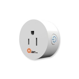 Smart Plug QIAN, WiFi, 1 Conector, 1200W, 10A, Color Blanco, 2 Piezas