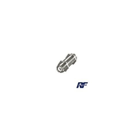 Adaptador RF Industries, Pasamuro Doble UHF Hembra, Montaje para Panel con Rosca Estándar