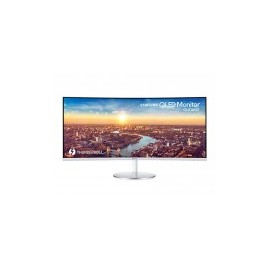 Monitor Curvo QLED 34” Samsung, Quad HD, Ultra-Wide, FreeSync, 100Hz, HDMI, Bocinas Integradas, Panel VA, Color Plata