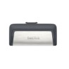 Memoria USB 256 GB Sandisk, Ultra Dual, Tipo-C, USB 3.1, 150MB-S, Negro-Plata
