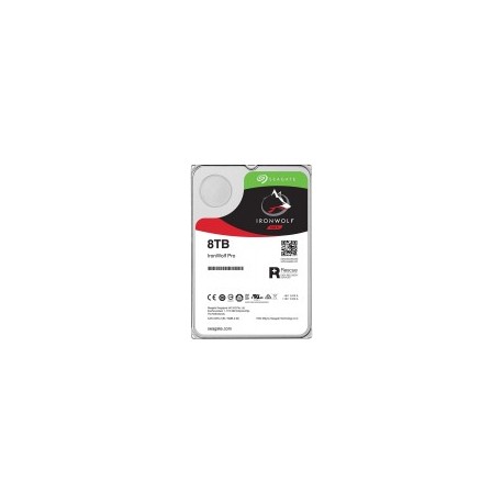 Disco Duro para NAS Iron Wolf Pro 3.5" Seagate, 8 TB, SATA III, 6 Gbit/s, 7200 RPM, 256 MB Caché