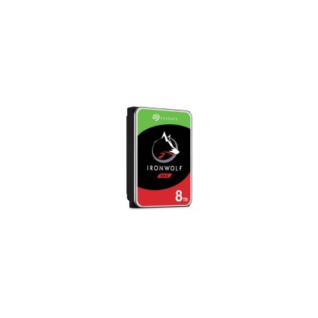Disco Duro para NAS Seagate IronWolf 3.5'', 8 TB, SATA III, 6 Gbit/s, 5900 RPM, 64 MB Cache