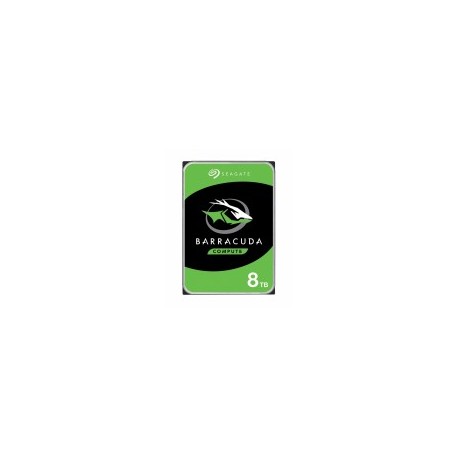 Disco Duro Interno Seagate, Barracuda 3.5'', 8 TB, SATA III, 6 Gbit/s, 5400 RPM, 256 MB Cache