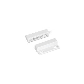 Contacto Magnético S Fire, Uso en Puertas y Ventanas, Ultra Pequeño con 30cm de Cable, GAP de 33mm