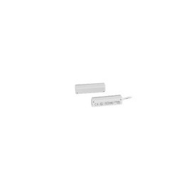 Contacto Magnético S Fire, para Puertas y Ventanas, con Cable de 45cm, Color Blanco