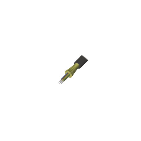 Cable de Fibra Óptica Siemon, de 4 Hilos, Interior-Exterior, Tight Buffer, No Conductiva Dieléctrica, Plenum, Monomodo OS2, 1 M