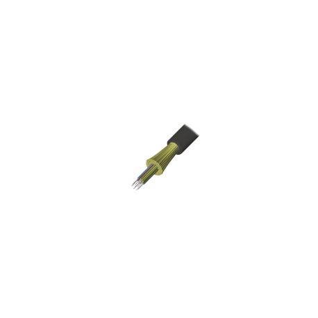 Cable de Fibra Óptica Siemon, de 12 Hilos, Interior-Exterior, Tight Buffer, No Conductiva Dieléctrica, Plenum, Monomodo OS2, 1 