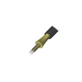 Cable de Fibra Óptica Siemon, de 6 Hilos, Interior-Exterior, Tight Buffer, No Conductiva Dieléctrica, LS0H, Monomodo OS1, OS2, 