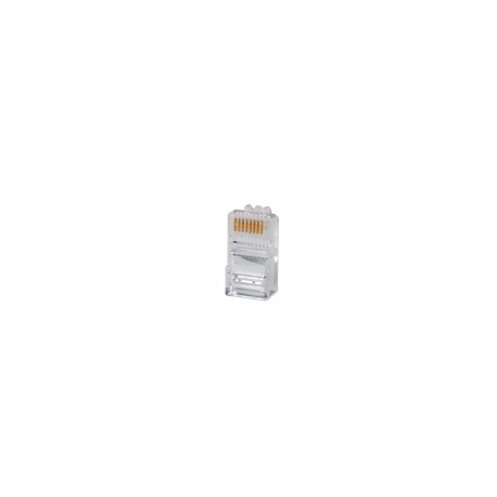 Plug RJ45 Siemon, Cat 5e, para Cable UTP Calibre 22 a 26 AWG, Chapado en Oro de 50 Micras
