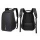 Mochila de Poliéster Stylos, para Laptop, Color Negro