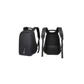 Mochila de Poliéster Stylos, para Laptop, Color Negro